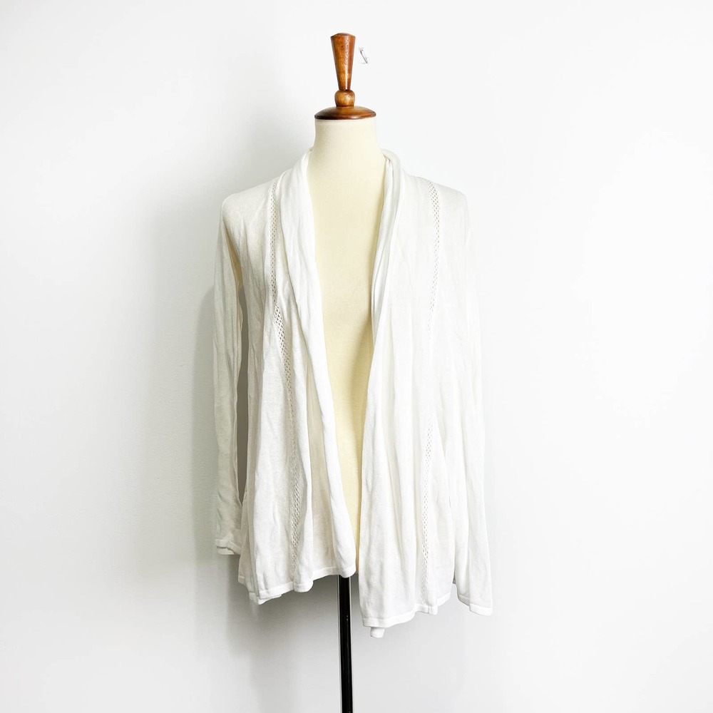 Lilly Pulitzer white knit cardigan Size XS